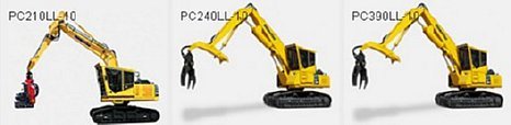 Komatsu Forestry Excavators Komatsu Forestry Excavators